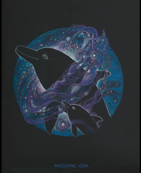 dolphin galaxy 4 by nicole mizoguchi