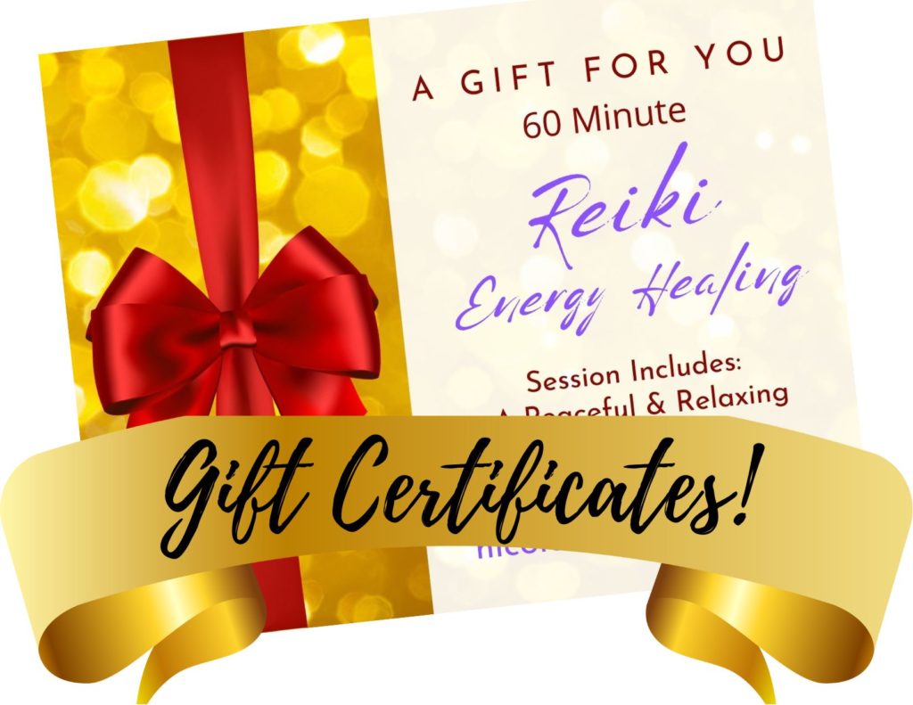 Gift certificate available