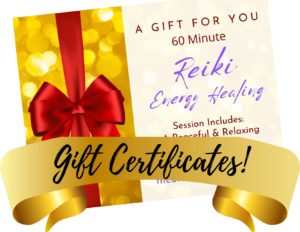 Gift certificate available